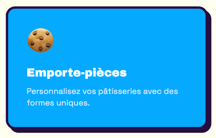 Emporte-pièces pâtisserie