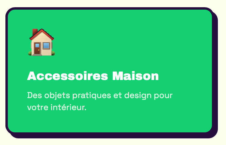 Accessoires maison