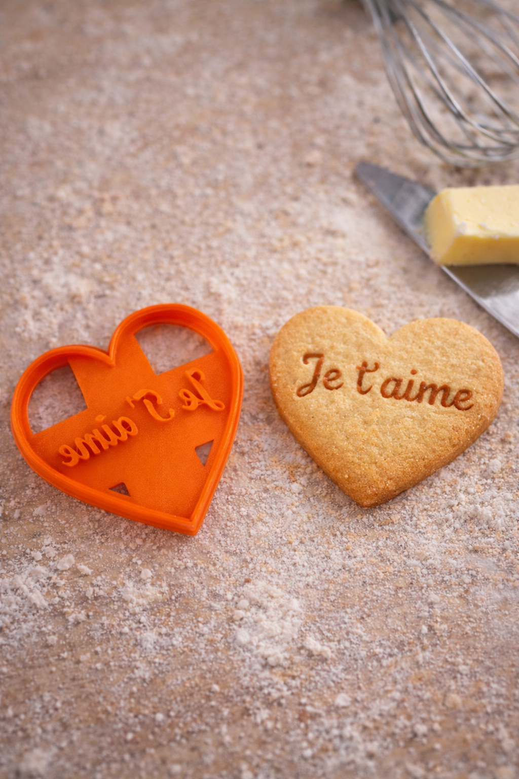 Emporte pièce Cœur Je t’aime