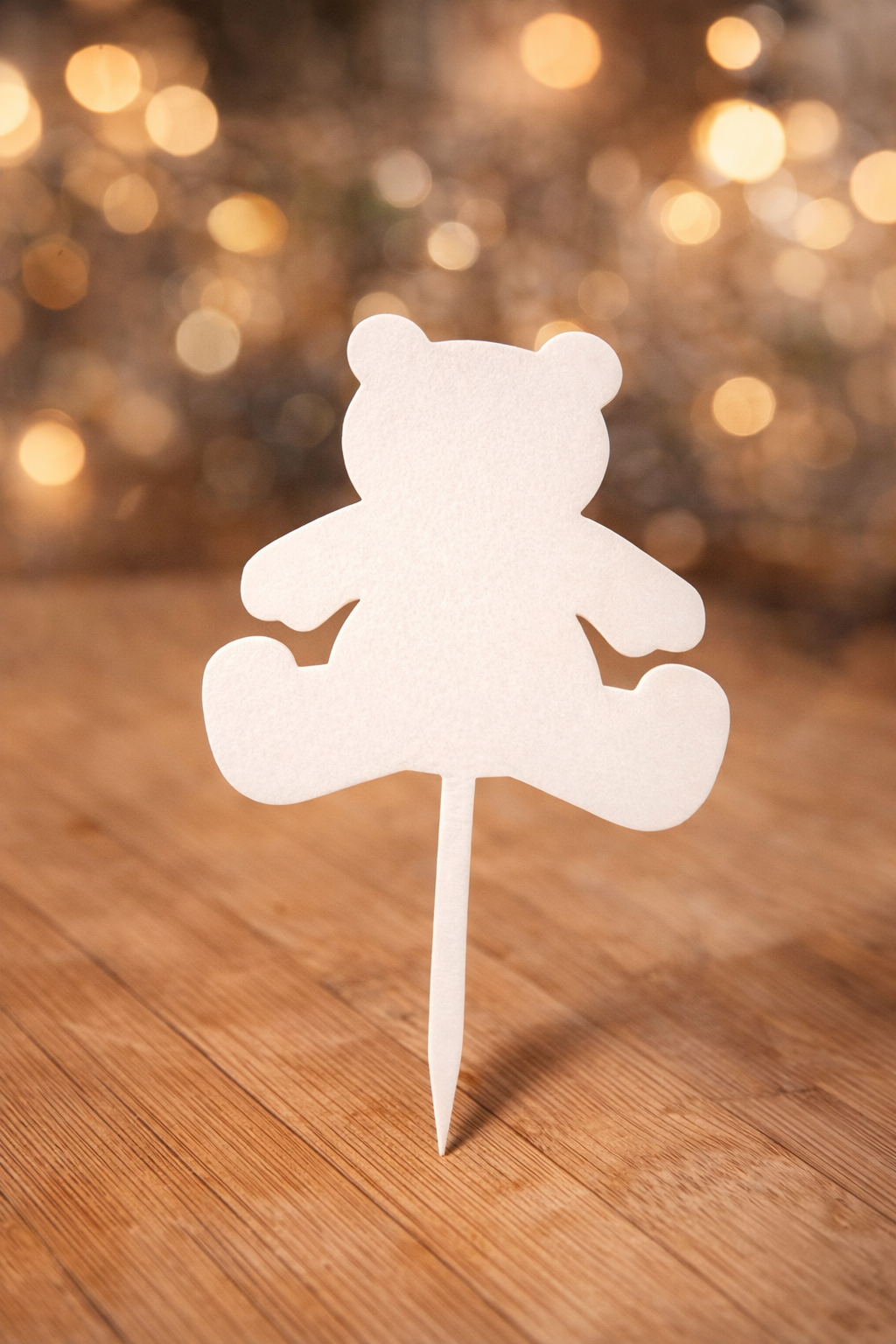 Topper gâteau Ours – Décoration anniversaire / Baby shower